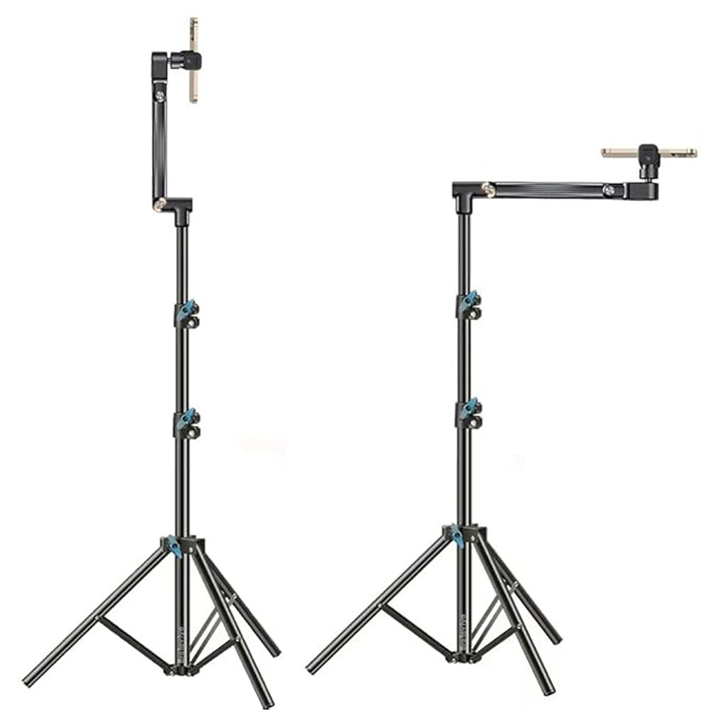 BROLAVIYA® Professional Photography Tripod, 360 Degree Gimbal Head, 225cm Height, Portable Stand wit