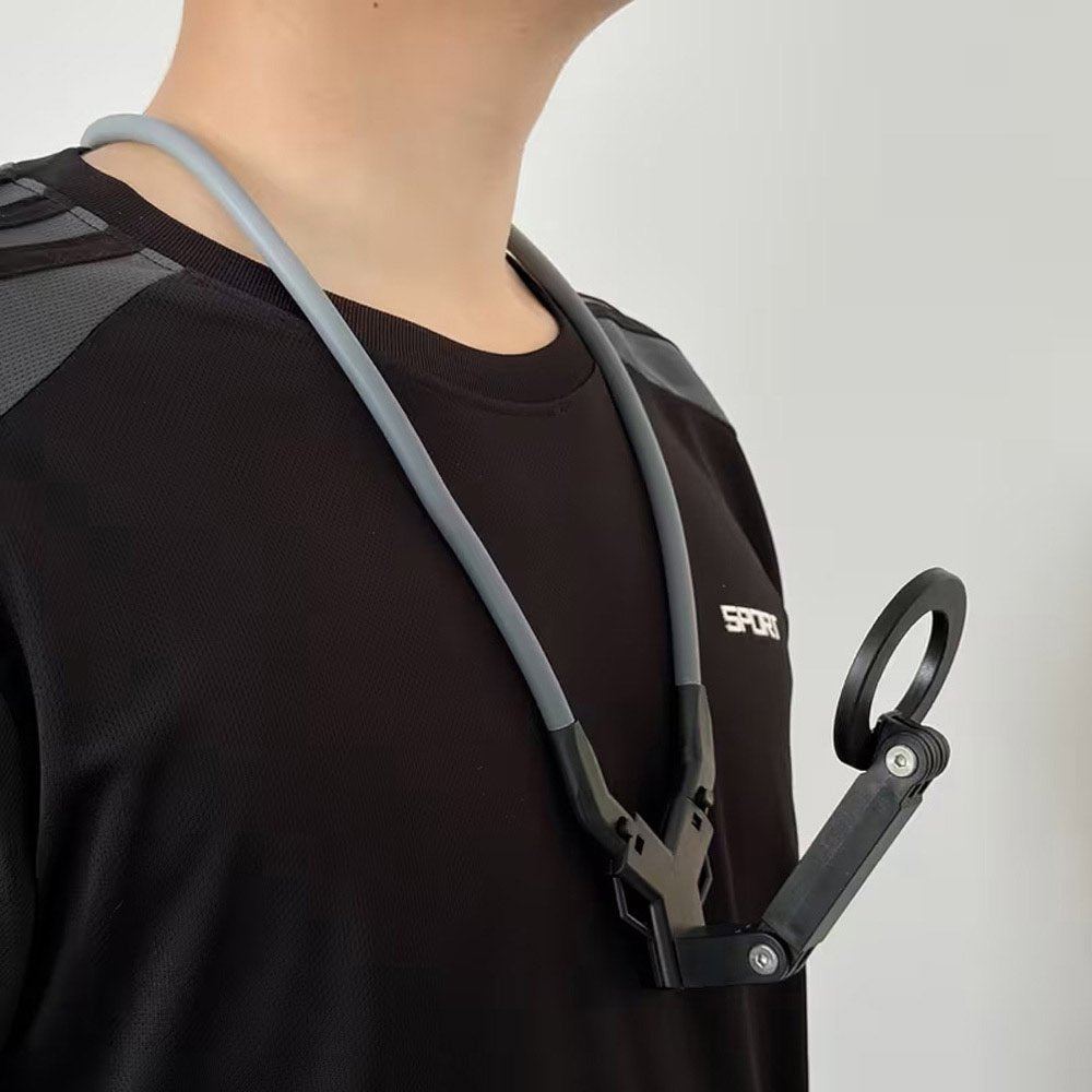 BROLAVIYA® Premium Magnetic Neck Phone Holder, Adjustable & Flexible Gooseneck Mount for Hands-Free 