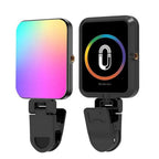 BROLAVIYA® Magnetic Full RGB Color LED Video Light, 1800mAh Rechargeable, Adjustable Brightness with