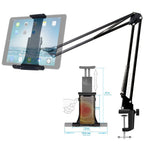 BROLAVIYA® Flexible Clip Lazy Arm For Mobiles and Tablets Fits Device 4~11 Diagonal Inch, Articulati
