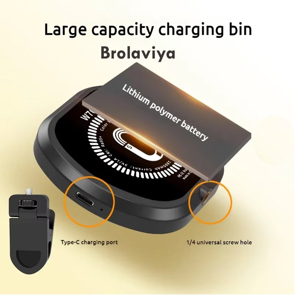 BROLAVIYA® Magnetic Full RGB Color LED Video Light, 1800mAh Rechargeable, Adjustable Brigh - Image 10