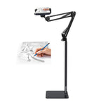 BROLAVIYA® Tripod Floor Stand for 4'-11' Inch, Both Mobile and Tablet for Overhead Video, Watching Movie, Online Class Learning, Cooking and Best Gift Idea