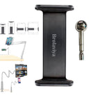 BROLAVIYA® Bracket for Mobile/Tablet and Ball Head, for to Convert Your Microphone Suspension Boom Scissor Arm Stand to Mobile/Tablet Stand (Stand not Included)