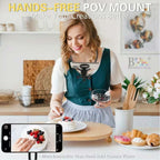 BROLAVIYA® Premium Magnetic Neck Phone Holder, Adjustable & Flexible Gooseneck Mount for H - Image 2