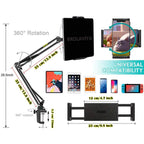 BROLAVIYA® Upgraded Flexible Gooseneck Clip Lazy Arm Bracket For Both Mobiles and Tablets  - Image 7