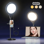 BROLAVIYA® Overhead Video Floor Stand with Slab Key Full Screen Fill 10 Inch LED light, Me - Image 7