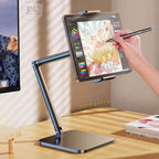 BROLAVIYA® Desk Mount Adjustable Multi Angle Long Arm Stand for Phone and Tablets 4-11 Inc - Image 3