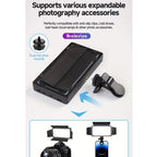BROLAVIYA® Four-Leaf Baffle Spotlight, 2000mAh Rechargeable, Full Color RGB Video Pocket L - Image 4