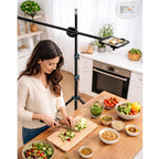 BROLAVIYA® 360 Degree Tripod with Middle Telescopic Crossbar Long arm Stick, 190cm top Hei - Image 3