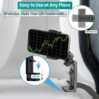 BROLAVIYA® Universal Multi-Purpose Foldable Mobile Phone Holder For Airplane Trays Office  - Image 3