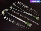 BROLAVIYA® 2 Pack 2 in 1 Hammer Horn Shape and Fortune Fish Shape Manually Massage Stick with Back Scratcher and Relief