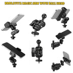 BROLAVIYA® Magic Arm with 1/4 External Thread to 17.4 mm Spherical Ball Head Mount Adapter - Image 4