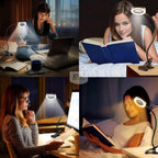 BROLAVIYA® Overhead 5X Magnifying Glass with 12cm Led Light, 3 Color Modes Dimmable, Flexi - Image 5