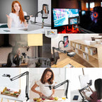 (Renewed) BROLAVIYA® Overhead Video Mobile Stand with 11 Inch Video LED Light 2700 to 5500 - Image 3