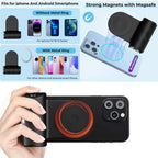 BROLAVIYA® Magnetic Phone Camera DSLR Style Shutter Grip for Magsafe iPhone & Android, Wir - Image 4