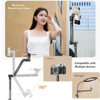 (Renewed) BROLAVIYA® Professional Photography Tripod, 360 Degree Gimbal Head, 225cm Height - Image 4