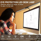 BROLAVIYA® Overhead LED 2 Head Dimmable Desk Lamp Light with Multi-Angle Rotation, 3 Light - Image 5