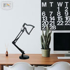 BROLAVIYA® Heavy Base Tabletop LED Desk Lamp Light with Metal Arm Table Lamp Stand, 3 Ligh - Image 4