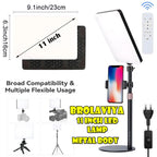 BROLAVIYA® Full Screen Fill 11 Inch LED Video Light with Remote Control and Metal Body Sta - Image 6