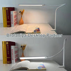 (Renewed) BROLAVIYA® Overhead Flexible LED Desk Lamp with Clamp, 3 Modes, 10 Brightness, E - Image 5