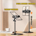 BROLAVIYA® 2 in 1 Metal Body Premium Tablet and Dual Mobile Desktop Stand, Adjustable Heig - Image 4