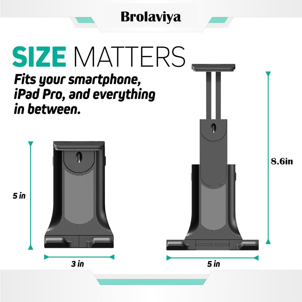 BROLAVIYA® Flexible Clip Lazy Arm For Mobiles and Tablets Fits Device 4~11 Diagonal Inch,  - Image 7