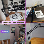 BROLAVIYA® Bracket for Mobile/Tablet and Ball Head, for to Convert Your Microphone Suspens - Image 6
