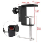 BROLAVIYA® Desk Base Clamp Mount for Microphone Boom Scissor Arm, Table C Clip for Articul - Image 5
