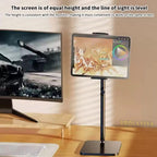 BROLAVIYA® Desk Mount Adjustable Multi Angle Long Arm Stand for Phone and Tablets 4-11 Inc - Image 6