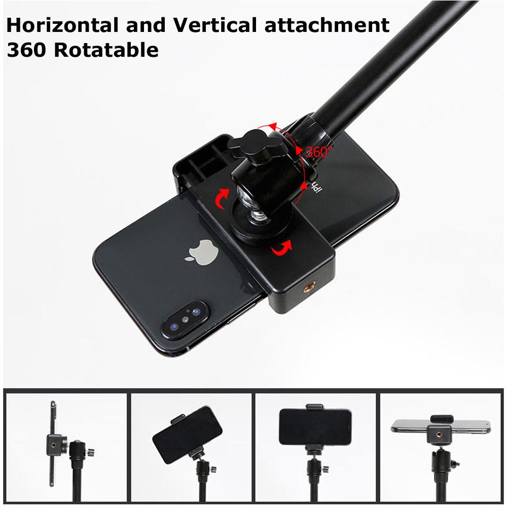 BROLAVIYA® 360 Degree Tripod with Middle Telescopic Crossbar Long arm Stick, 190cm top Hei - Image 6