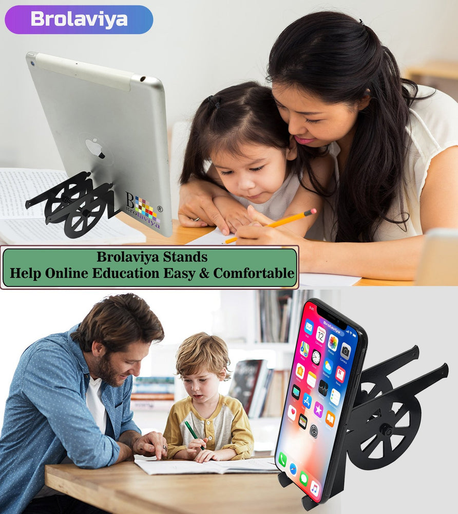 BROLAVIYA® Metal Body Cannon Shape Stand, Cradle, Holder, Stand For Office Desk, Fits for  - Image 5