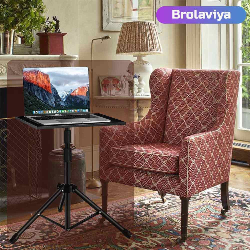 (Renewed) BROLAVIYA® Multi-Purpose Projector Tripod Stand, Laptop/Mobile Stand, 180 Degree - Image 6