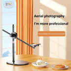 BROLAVIYA® Overhead Video Floor Stand, Premium Metal Body, 1/4" Head For Webcam, Gopro, 36 - Image 5