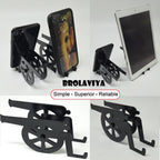 BROLAVIYA® Metal Body Cannon Shape Stand, Cradle, Holder, Stand For Office Desk, Fits for  - Image 6