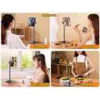 BROLAVIYA® 2 in 1 Metal Body Premium Tablet and Dual Mobile Desktop Stand, Adjustable Heig - Image 5