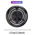 BROLAVIYA® Magnetic Phone Ring Holder for MagSafe, 360° Rotation Dual-Hinge Finger Grip Stand, Kickstand Compatible with iPhone 16 17 Pro Max