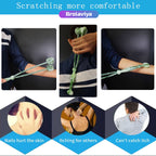 BROLAVIYA® 2 in 1 Fortune Fish Shape Manually Massage Stick, Knock Base Massager with Back Scratcher For Troublesome Itchy Spots and Relief ( 2 Pack )