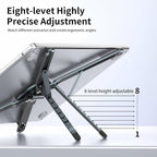 BROLAVIYA® 3-in-1 Foldable Adjustable Height Magnetic Aluminum Stand, Compatible with Phon - Image 6
