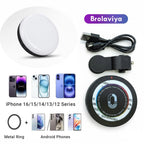 BROLAVIYA® Magnetic RGB Video Rechargeable Light Pocket LED Fill Light 2500K-7000K Dimmabl - Image 8