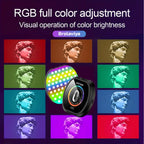 BROLAVIYA® Magnetic Full RGB Color LED Video Light, 1800mAh Rechargeable, Adjustable Brigh - Image 9