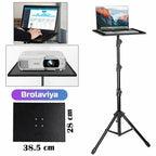 (Renewed) BROLAVIYA® Multi-Purpose Projector Stand, Laptop Stand, Adjustable Height - Image 4