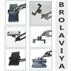 (Renewed) BROLAVIYA® Overhead Video Stand Phone Holder, Metal Long Lazy Arm For All Mobile - Image 7