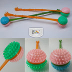 BROLAVIYA® 2 in 1 Massage itching Stick with Back Scratcher For Troublesome Itchy Spots an - Image 7