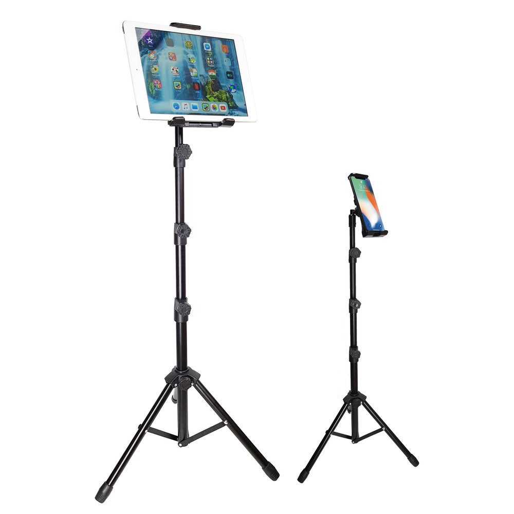 BROLAVIYA® Mobile and Tablet Tripod Stand For Home Office Stage For All 4 to 11 Inch Devices